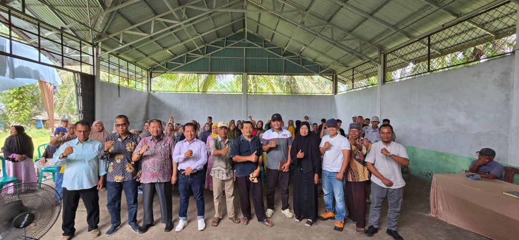 Keterangan Foto: Suasana Pengurus KUD Bersama Pengurus Kelompok Tani dan Anggota Saat Rapat. (Foto: Saipen/GOnews.id)