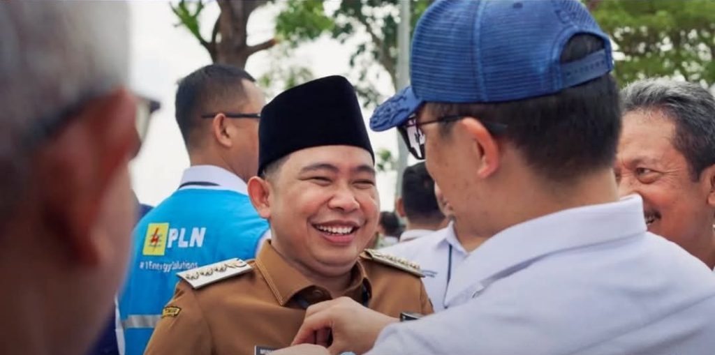 Bupati JEMBER Muhamad Fawait saat ikuti Kegiatan bersama Presiden Prabowo di nganjuk. Foto Istimewa
