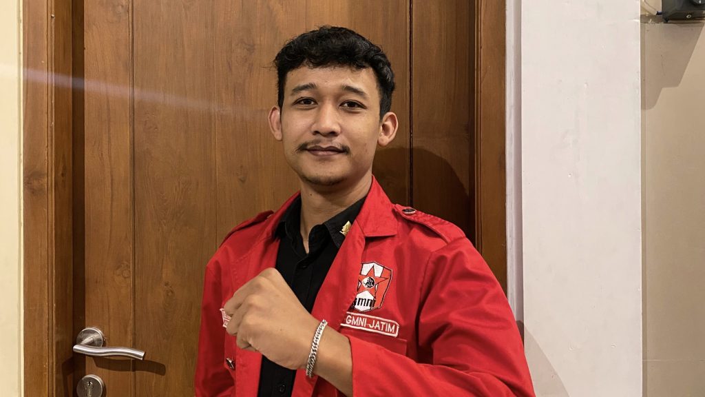 Kelvin Arisudin selaku Wakabid Organisasi DPD GMNI Jawa Timur