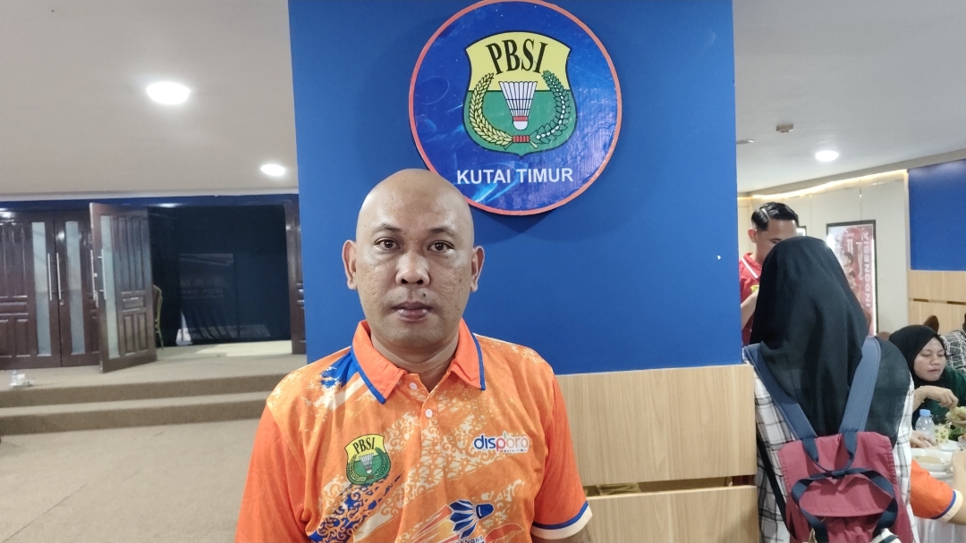 Ketua PBSI Kutai Timur Daniel Politius Sebayang