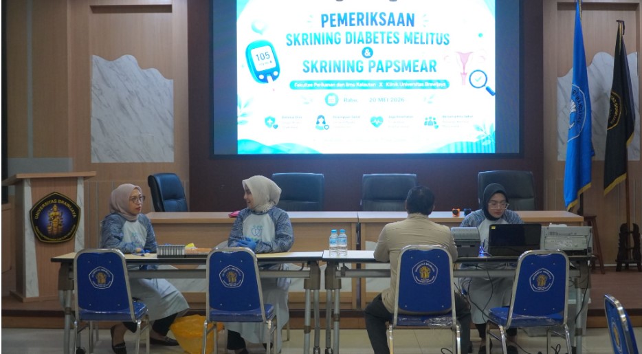 FPIK UB Gratiskan Skrining DM dan Pap Smear FPIK UB bersama Klinik UB gelar skrining kesehatan gratis untuk deteksi dini diabetes dan kanker serviks