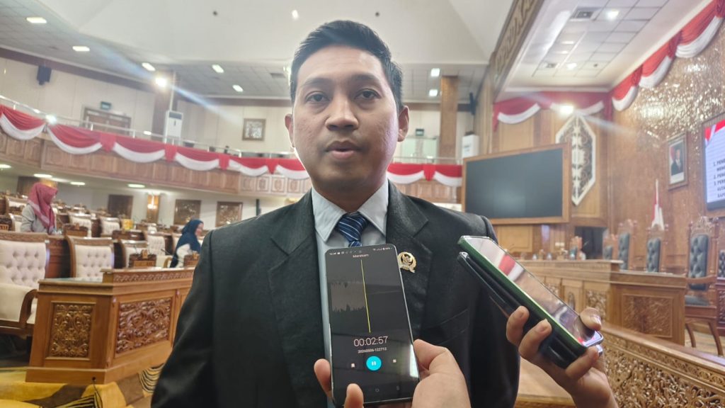 Ketua Panitia Khusus (Pansus) Raperda Penyelenggaraan Keolahragaan DPRD Kutim, Pandi Widiarto