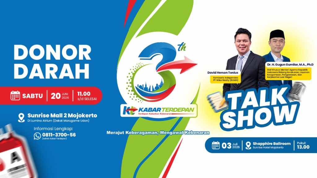 Kabar Terdepan Rayakan Tiga Tahun dengan Agenda Nasional