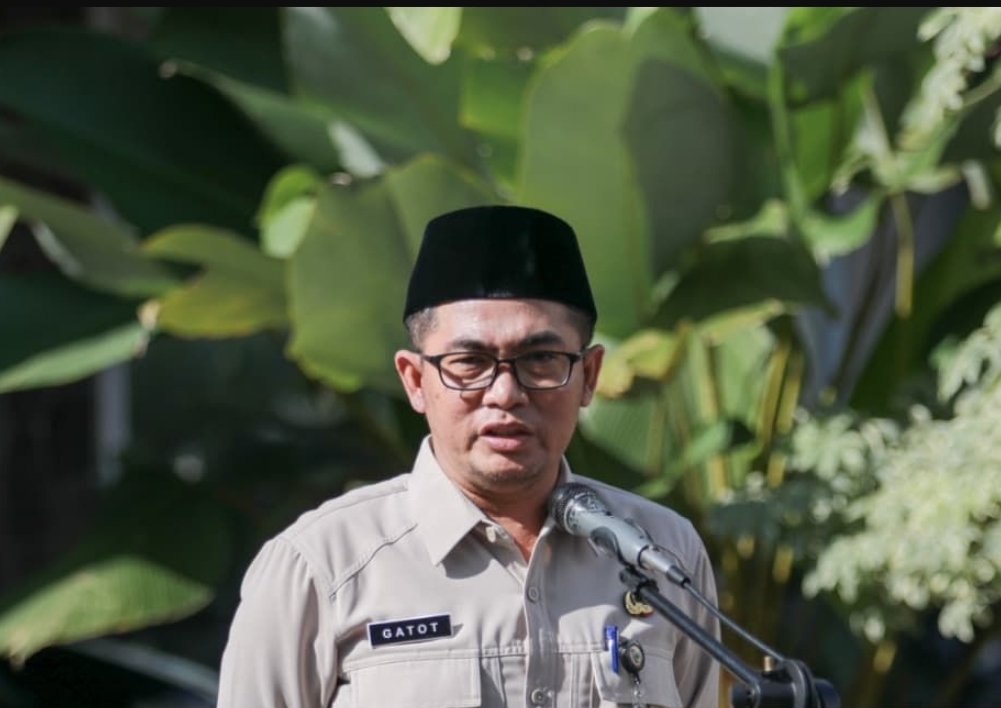 Dirut Terpilih Mundur di Detik Terakhir, Pemkab Jember Ulang Seleksi Perumdam Tirta Pandalungan Plh kadis Kominfo Kabupaten Jember Gatot Triyono. Foto Diskominfo