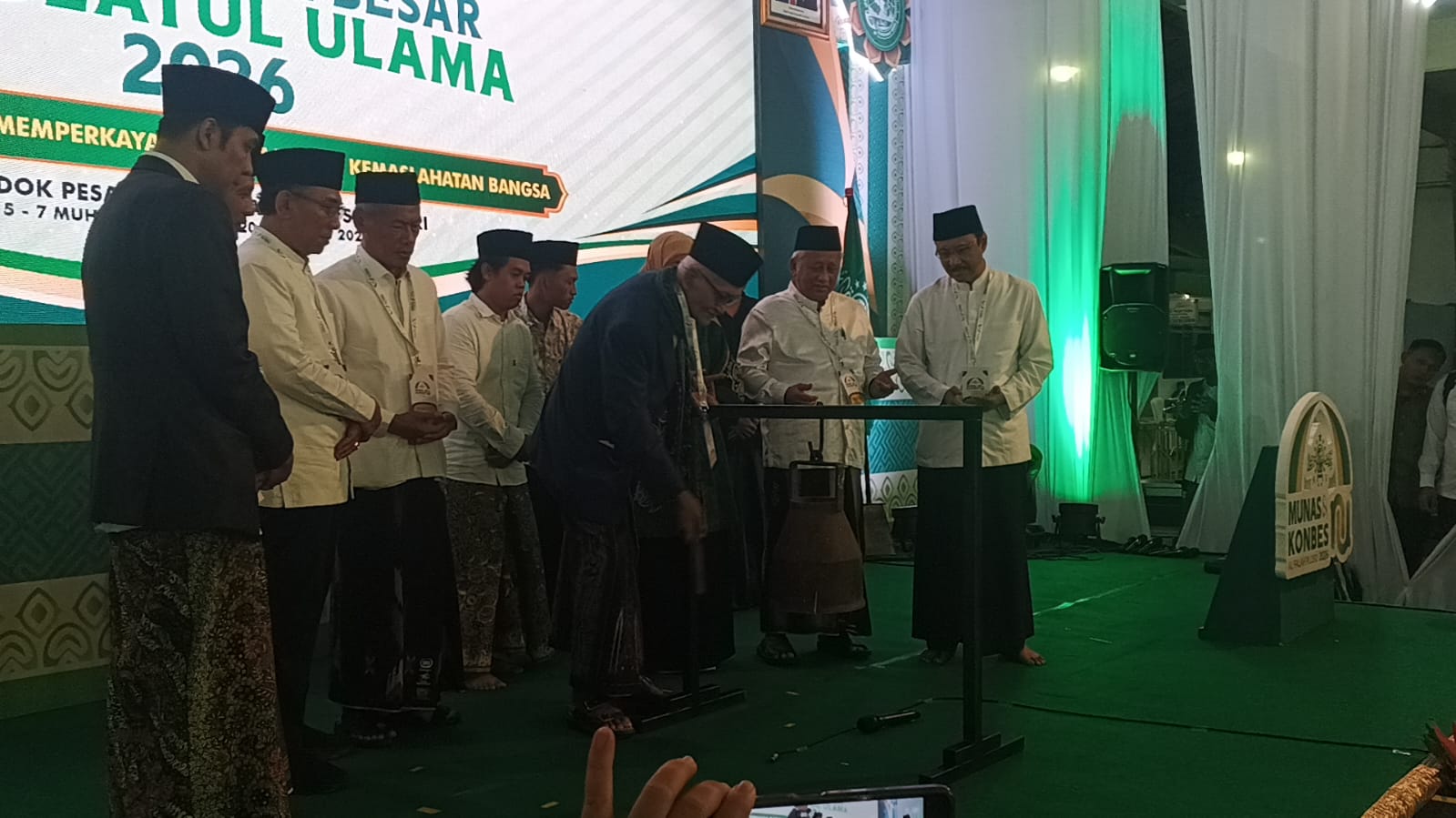 Musyawarah Nasional (Munas) dan Konferensi Besar (Konbes) Nahdlatul Ulama (NU) Tahun 2026 resmi oleh KH Miftachul Akhyar, Rais Aam PBNU