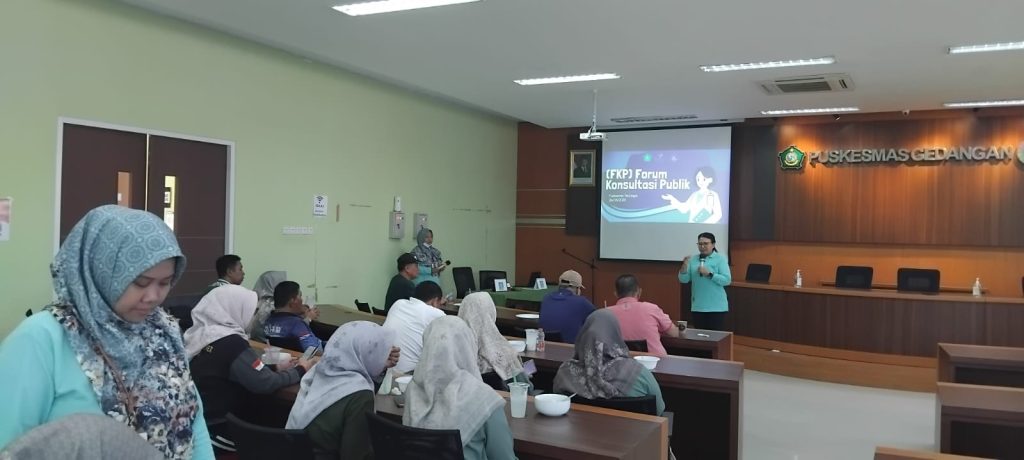 FKG Puskesmas Gedangan hadirkan Pemdes Se Kecamatan Gedangan, Jumat (26/6/2026)
