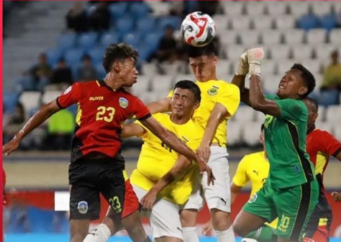 Timor Leste Menang Telak atas Brunei di Leg Pertama