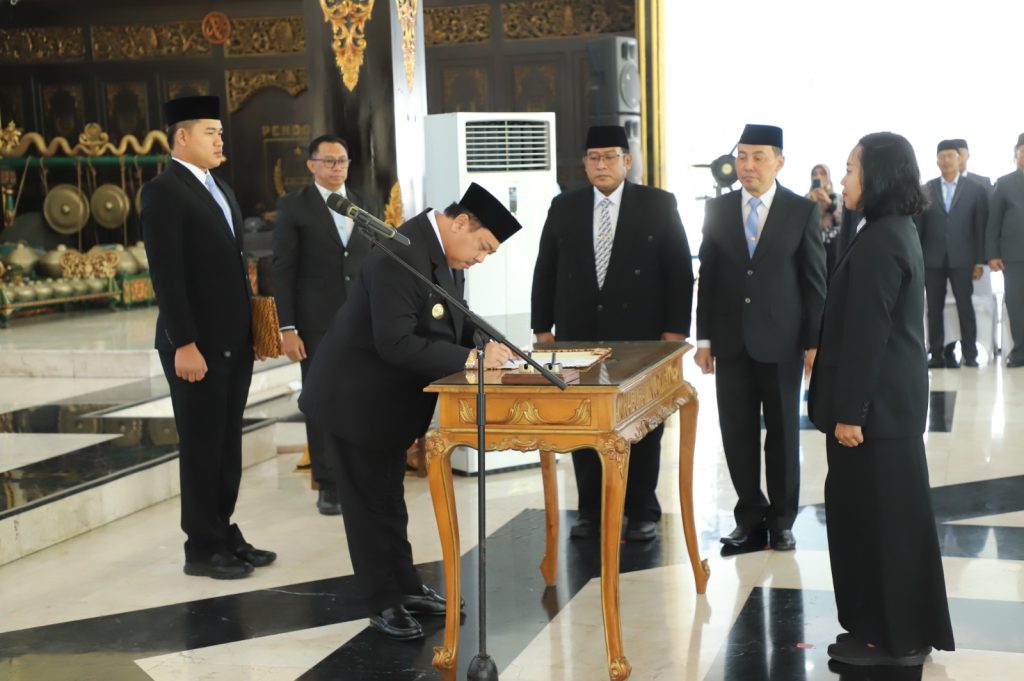 Warsubi Reshuffle Birokrasi, 81 Pejabat Pemkab Jombang Bergeser Pelantikan 81 pejabat Pemkab Jombang 2026