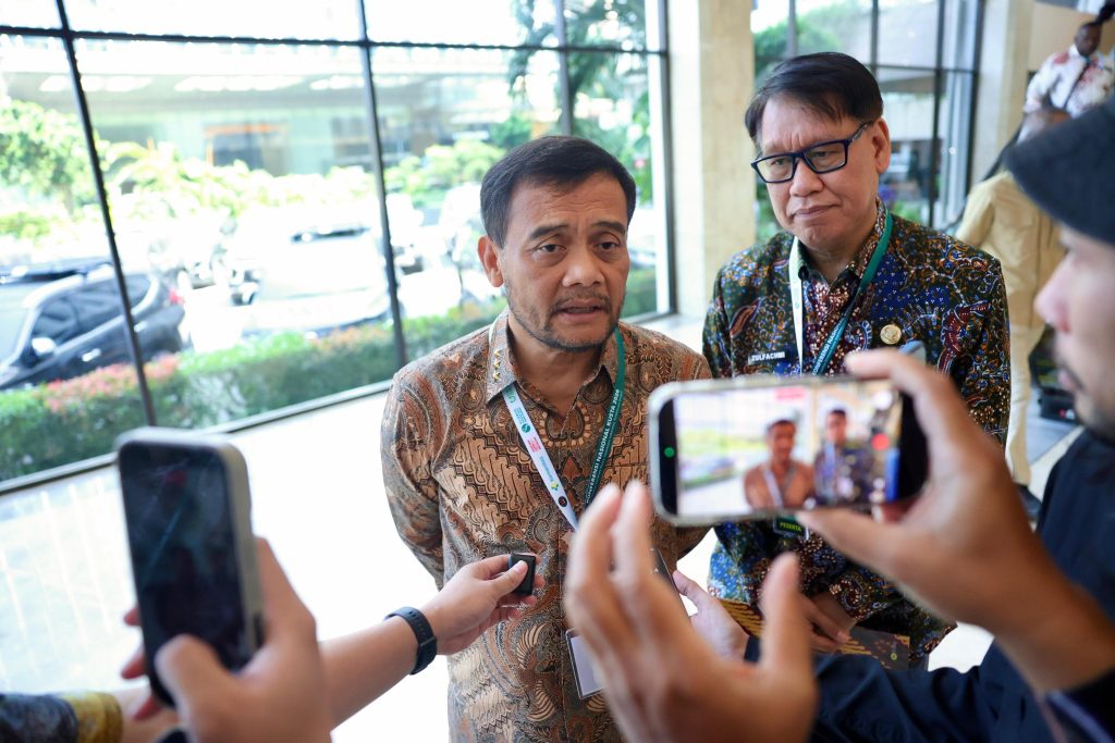 Luthfi: OTT KPK di Sukoharjo Bukti Tak Ada yang Kebal Hukum Gubernur Jateng Ahmad Luthfi usai menghadiri Konferensi Nasional Kusta 2026 di Grand Sahid Jaya, Jakarta.( Dok.humasprovjateng)