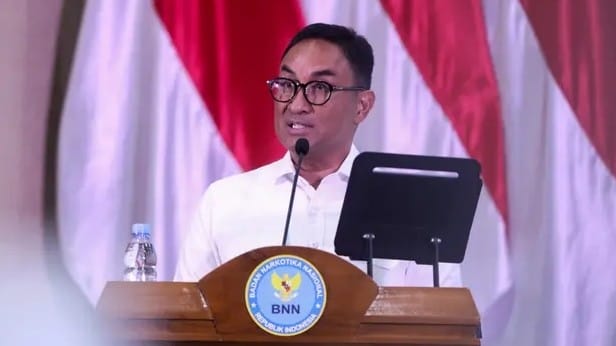 BNN Waspadai Penyalahgunaan Vape untuk Narkotika Kepala BNN RI, Suyudi Ario Seto memberikan sambutan dalam Seminar Tata Kelola Rokok Elektrik di Gedung Dinas Pendidikan DK Jakarta, Senin (20/7/2026) Foto: Humas BNN