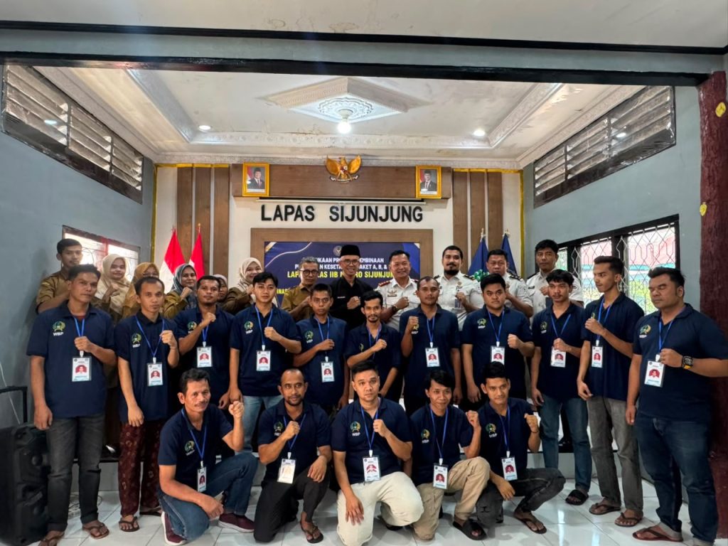 Pembukaan Program Pendidikan Kesetaraan Paket A, B, dan C di Lapas Kelas IIB Muara Sijunjung, Selasa (28/7/2026) (Foto : Dioni/Gonews.id)