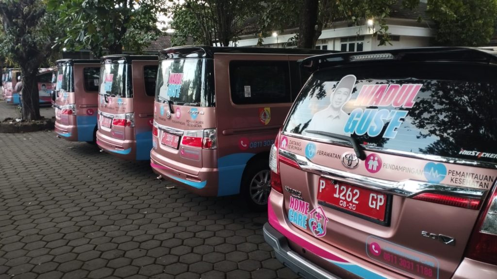 Home Care Hadirkan Dokter Keluarga Kurang Mampu Jember hadirkan Mobil Home Care bagi masyarakat kurang M mampu.Foto Edi Mulyono