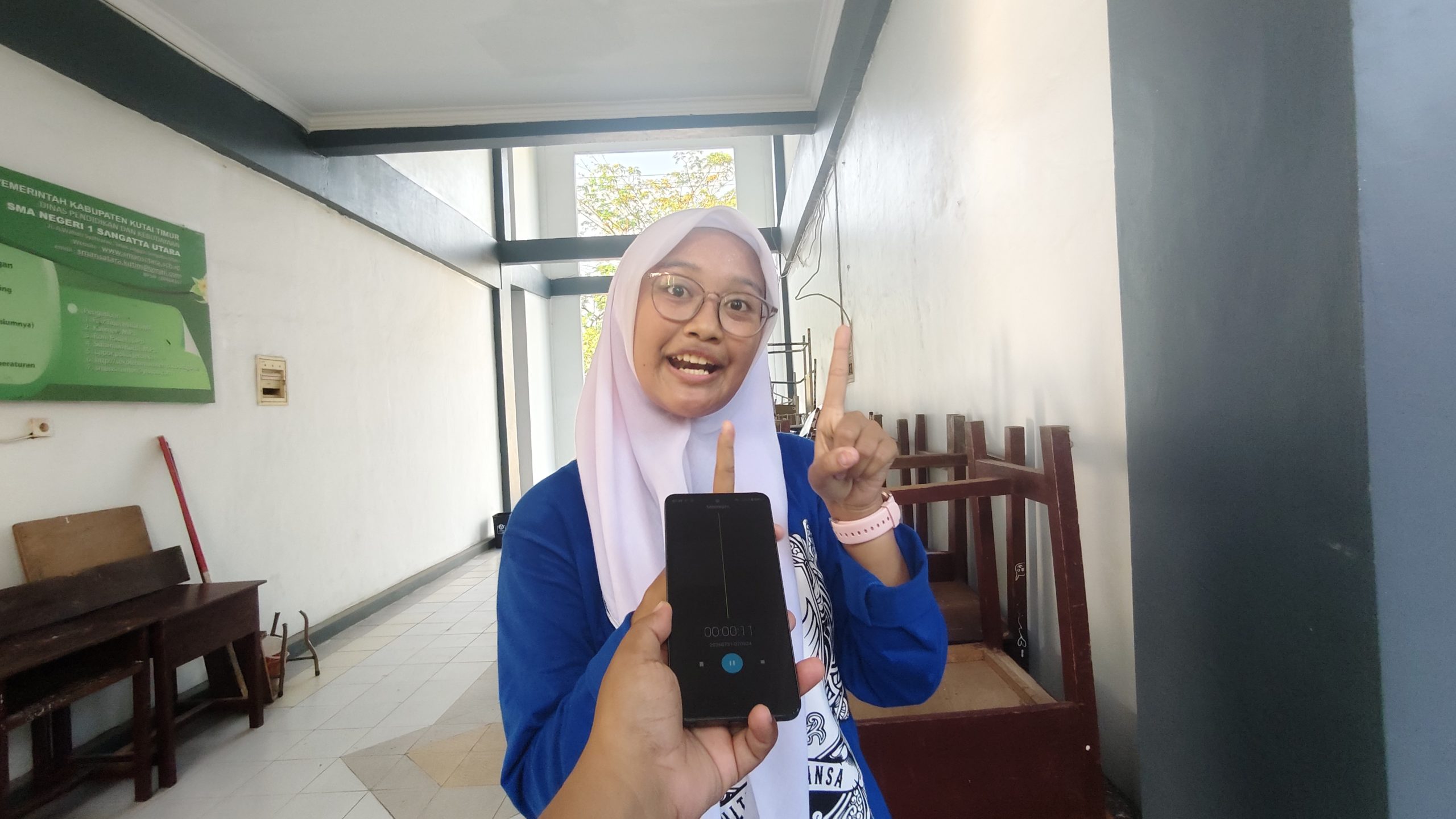 Nur Aini Julia Putri, murid kelas XII-7 Pajajaran