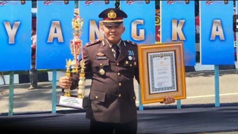 Satresnarkoba Polres Kerinci Raih Juara III Kampung Bebas Narkoba