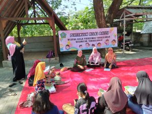 Keterangan foto: Kegiatan Posyandu Terintegrasi 6 Bidang SPM di Desa Ketapang, Tanggulangin. (Foto: Nug/GOnews.id)