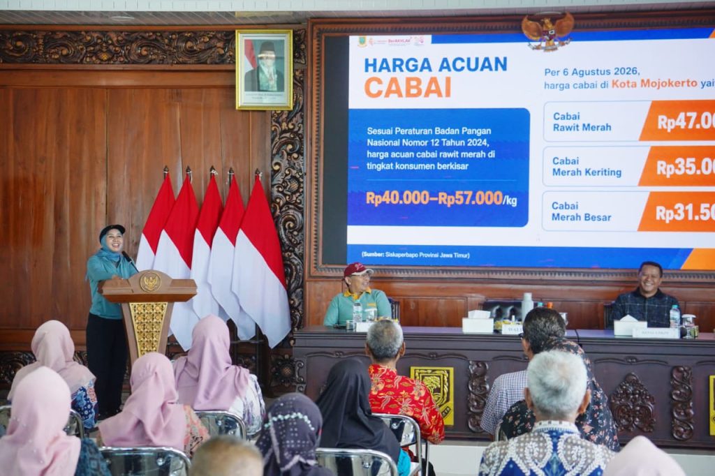 Pemkot Mojokerto Lanjutkan Cabenisasi hingga 2029 Sosialisasi Teknis Budidaya Cabai dan Peluang Usaha di Perkotaan di Pusat Layanan Usaha Terpadu (PLUT) Maja Citra Kinarya, Kecamatan Prajuritkulon, Jumat (7/8/2026)