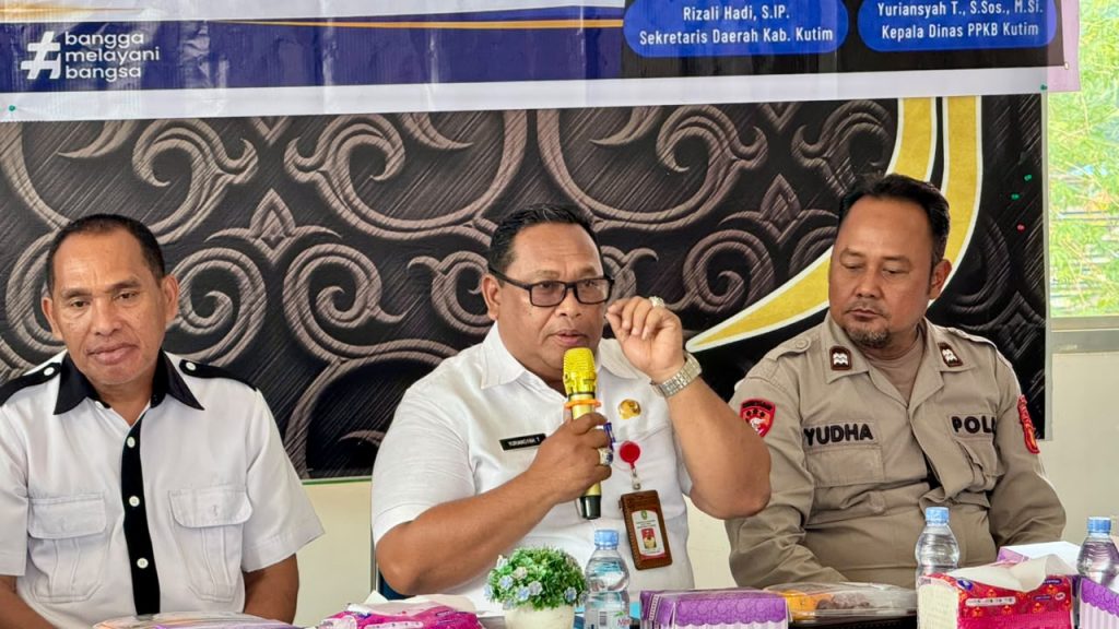 DPPKB Kutim Sasar 242 Keluarga Risiko Stunting di Kaliorang Plh Kepala DPPKB Kutim, Yuriansyah T,