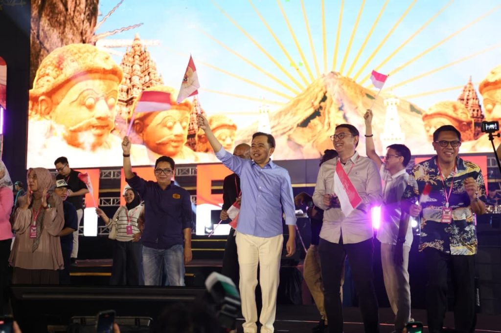 Bupati Jember Muhammad Fawait saat Di acara Sapa Suara Kemerdekaan 2026. Foto Diskominfo