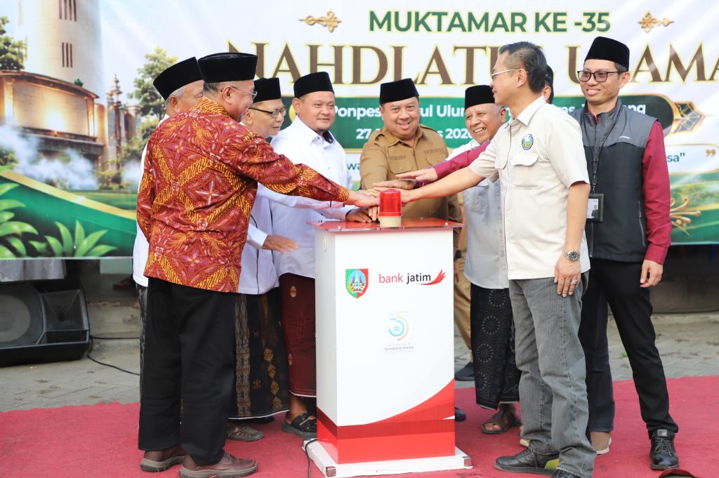 Posko Ramah Muktamirin Jombang Diresmikan Posko Ramah Muktamirin di kawasan Pasar Ngrawan, Kecamatan Tembelang, Kabupaten Jombang, Senin (24/8/2026) (Ft: Diskominfo)