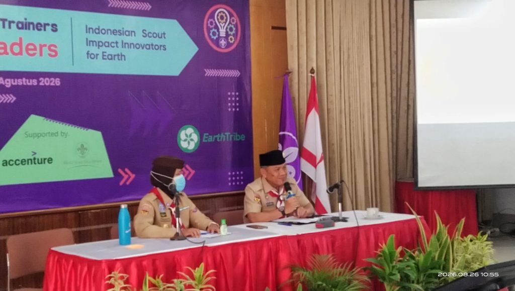 Life Leaders Bidik Dampak Pramuka hingga Daerah Kak Toto memaparkan kebijakan Kwarnas Gerakan Pramuka tentang Life Leaders. (Foto: Istimewa)