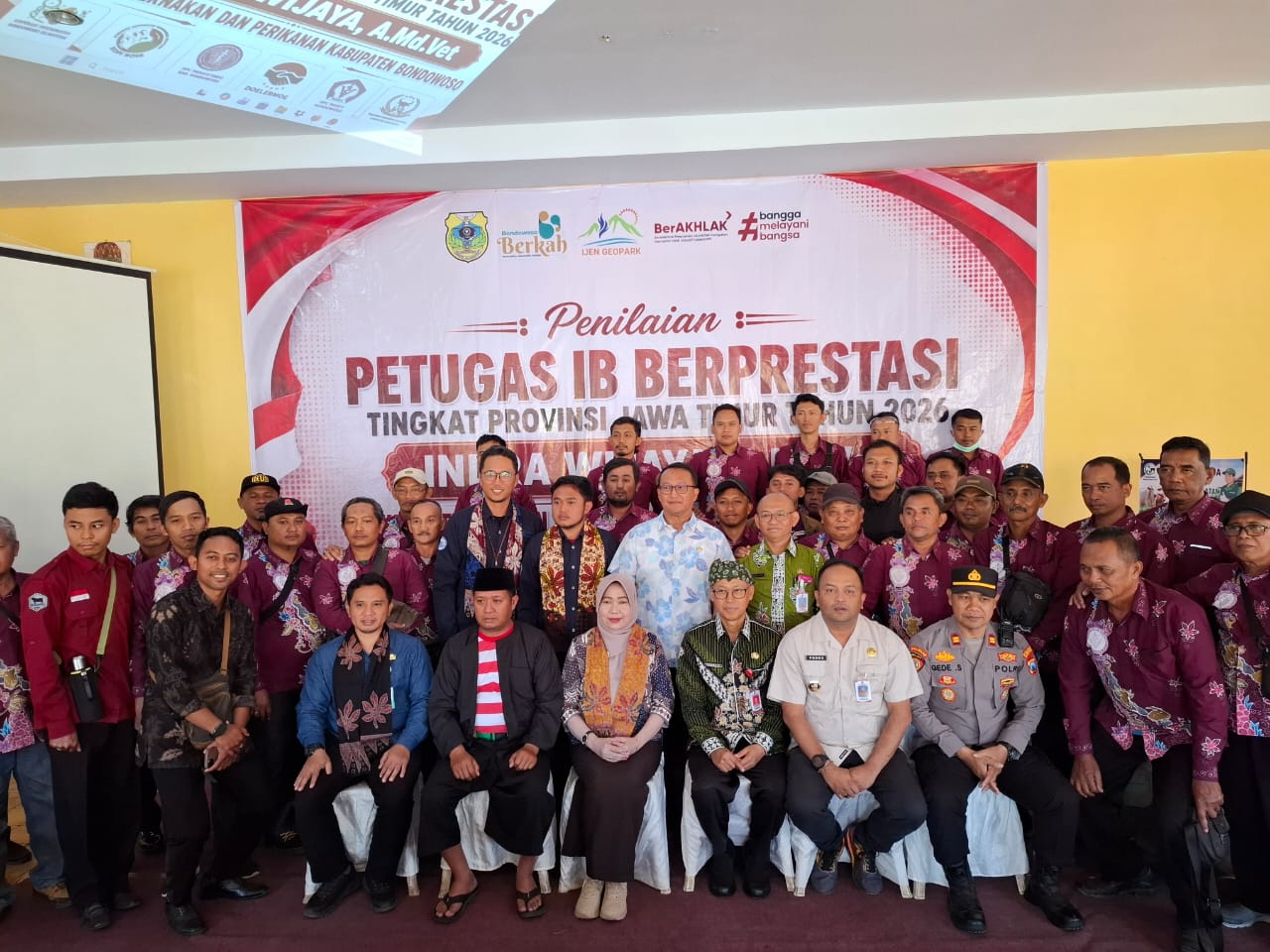 Acara Penilaian Lomba Petugas IB Berprestasi Tingkat Provinsi Jawa Timur 2026.