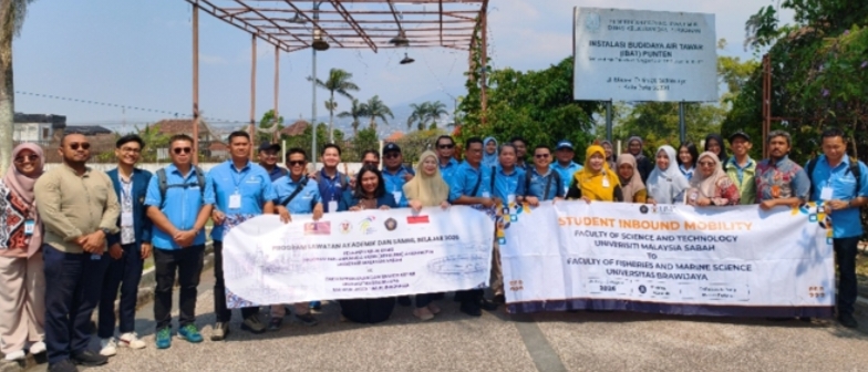 FPIK UB dan UMS mempertemukan mahasiswa Indonesia-Malaysia dalam pembelajaran perikanan berbasis kelas, laboratorium, dan lapangan.