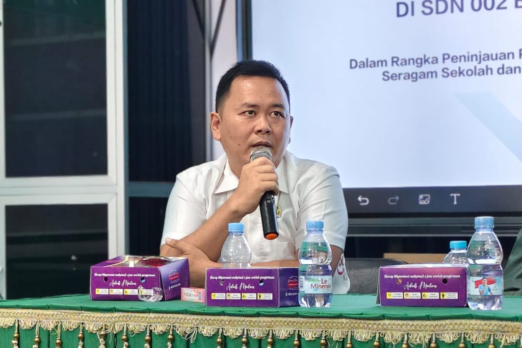 Aloysius Roni Apresiasi Perhatian Pemkot Bontang pada Pendidikan Anggota Komisi A DPRD Kota Bontang, Aloysius Roni