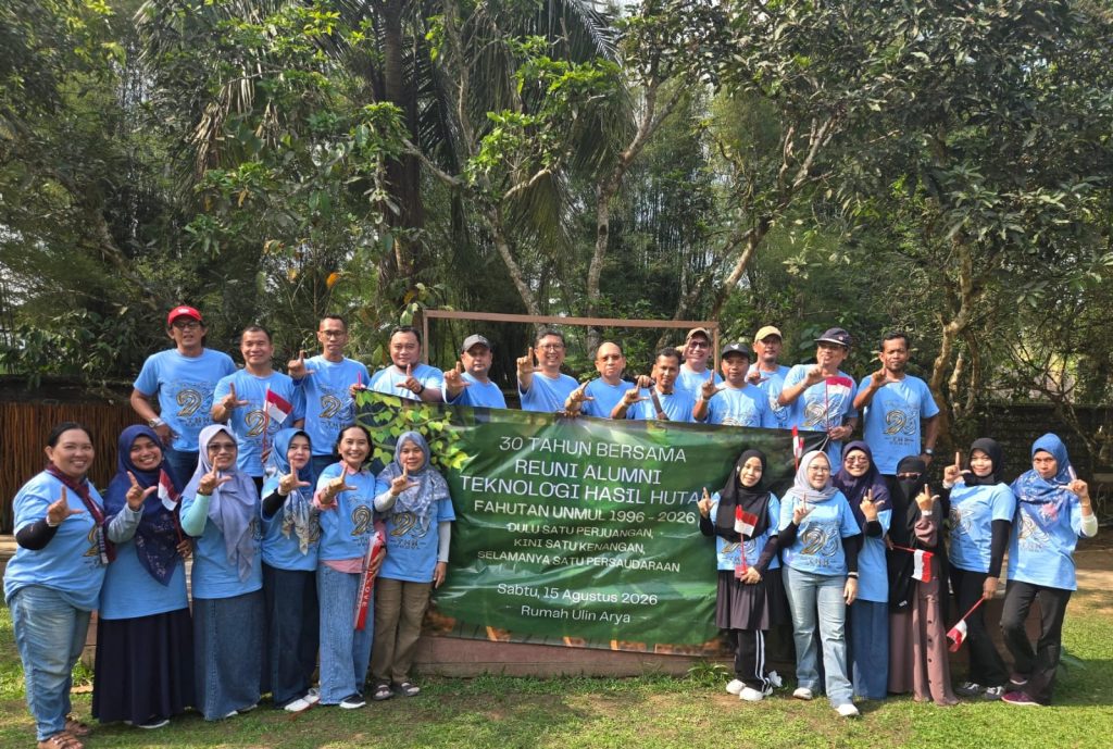 30 Tahun Perjalanan, Alumni Teknologi Hasil Hutan Fahutan Unmul 1996 Pererat Silaturahmi Reuni 30 Tahun Alumni Teknologi Hasil Hutan Fahutan Unmul 1996