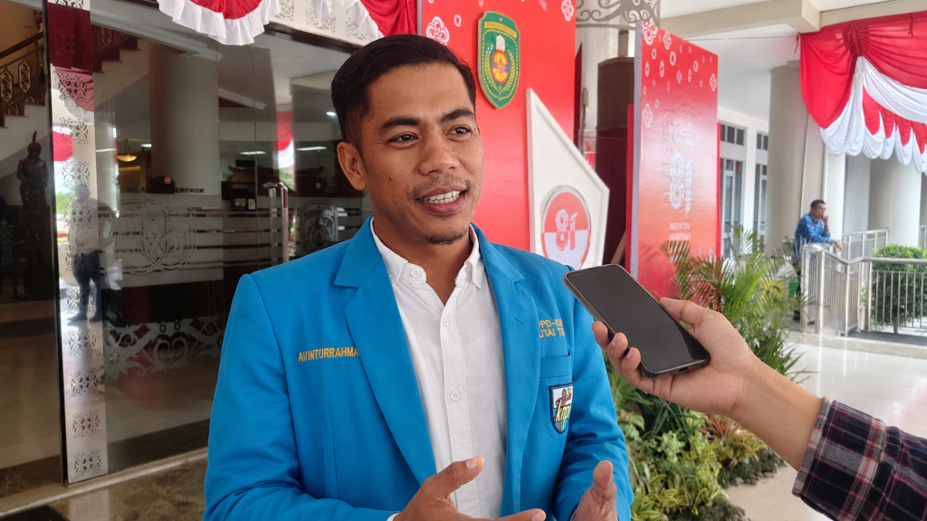 Ketua DPD Komite Nasional Pemuda Indonesia (KNPI) Kabupaten Kutai Timur (Kutim), Avvivurahman Al Ghazali