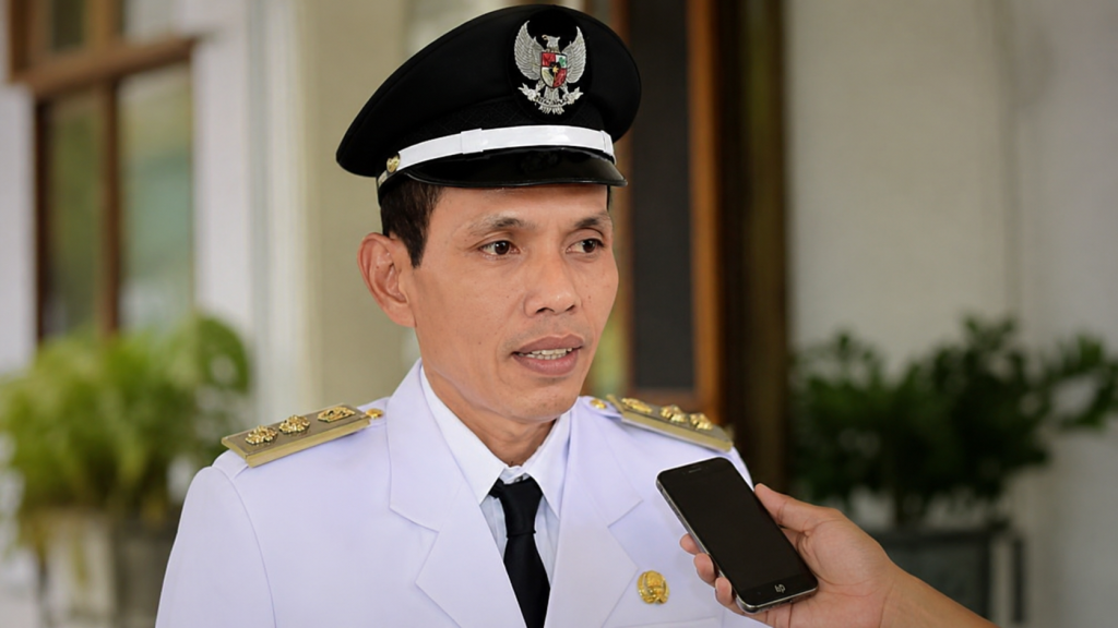 Wali Nagari Balimbing Yudia Antoni Imbau Warga Jangan Serahkan NIK dan Rekening untuk Judol Wali Nagari Balimbing, Kecamatan Rambatan, Kabupaten Tanah Datar, Yudia Antoni, A.Md., Di Runaganya, Kamis (20/8/2026).(Doni/GOnews.id)