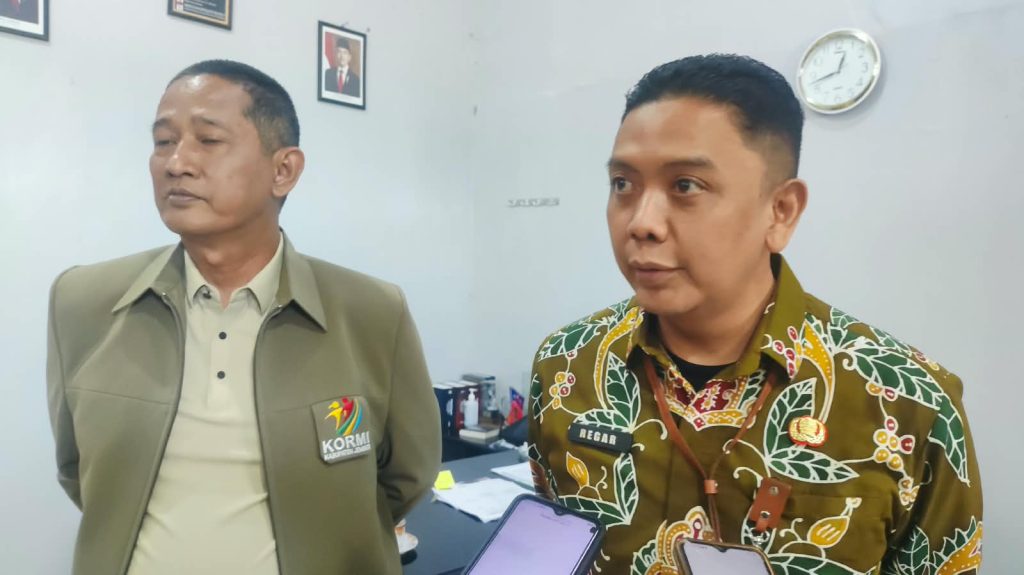 Jember Kejar Tiga Besar Porprov Jatim 2026 Kepala Disdporabudpar kabupaten jember Regar Jeane. Foto Edi Mulyono