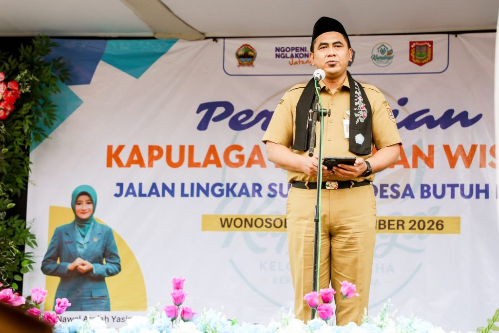 Wagub Jateng Taj Yasin di Peluncuran Kapulaga di Desa Butuh Kidul, Kecamatan Kalikajar, Kabupaten Wonosobo (GOnews.id)