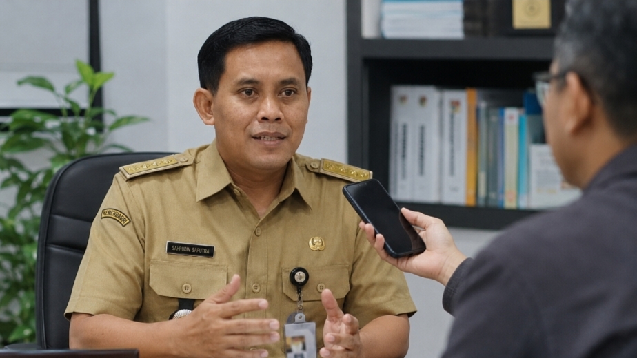 Jember Tambah 50 Ribu Blanko e-KTP, Dana Rp500 Juta Kepala Dispendukcapil Kabupaten Jember Bambang Saputro.foto Edi Mulyono