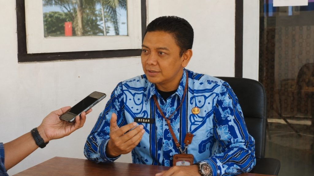 TAJEMTRA 2026 Bikin Jember Bergeliat, 25.613 Peserta Pecahkan Rekor Kepala Disdporabudpar kabupaten Jember Regar Jeane.Foto Edi Mulyono