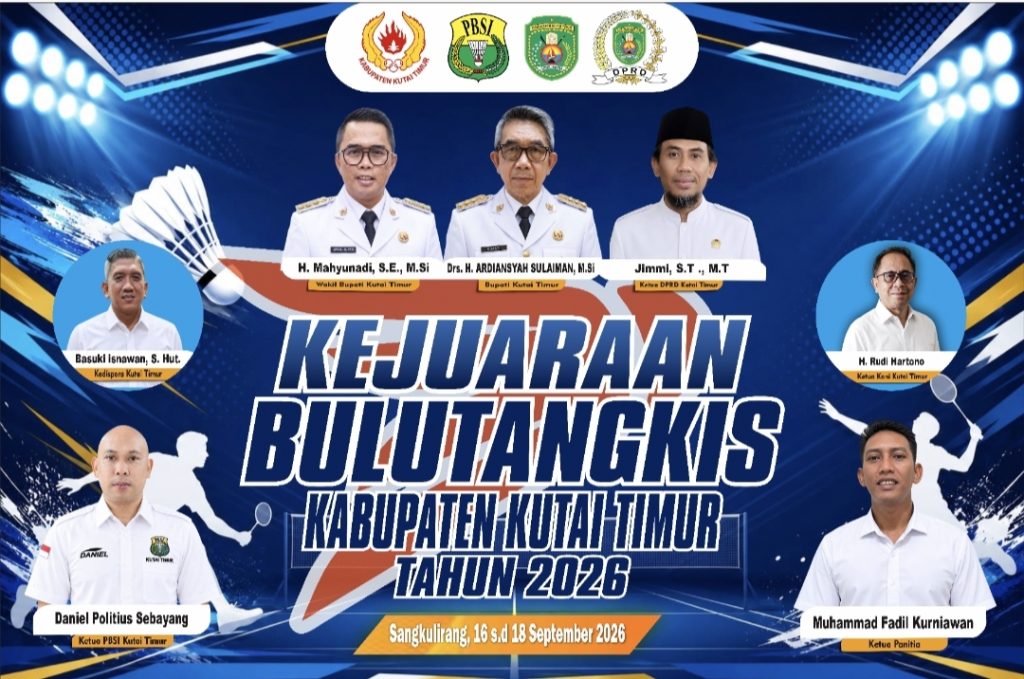 Kejurkab PBSI Kutim 2026 Fokus Pembinaan Atlet Desain gambar