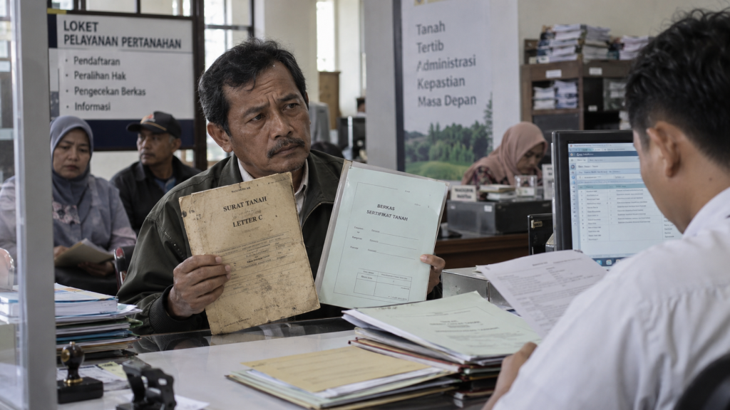 Komisi C DPRD Surabaya Soroti Proses PTSL Warga Molor 6 Tahun Gambar Ilustrasi by AI
