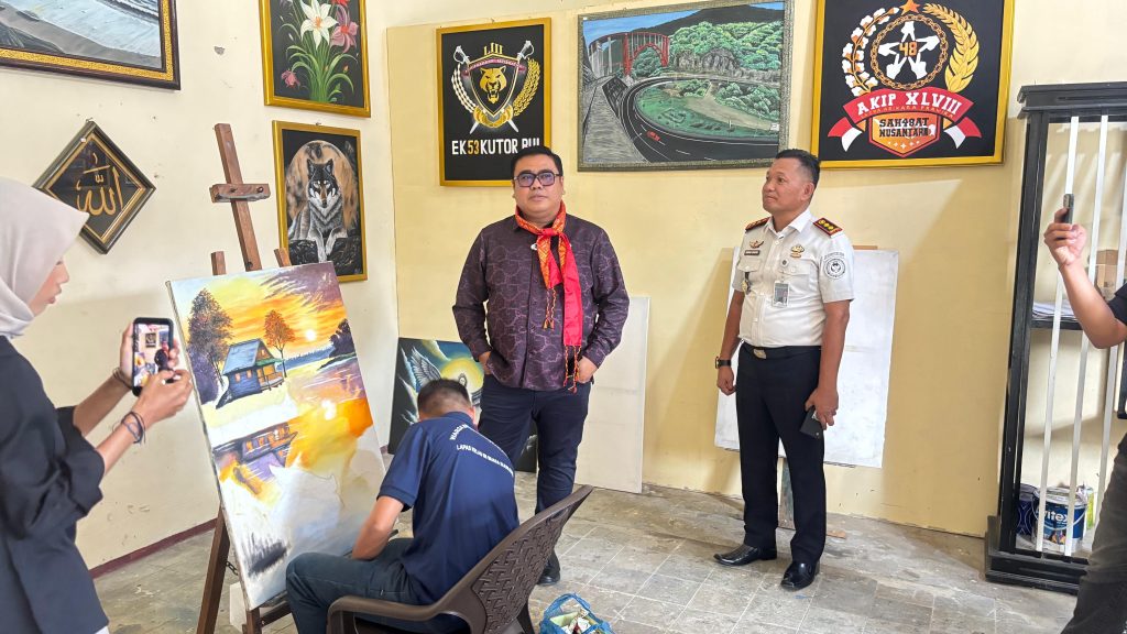 Rico Alviano Tinjau Lapas Muara Sijunjung