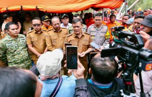 Satu Titik Api Muncul Lagi di Gunung Lawu, Gubernur Luthfi Perintahkan Penyisiran Menyeluruh