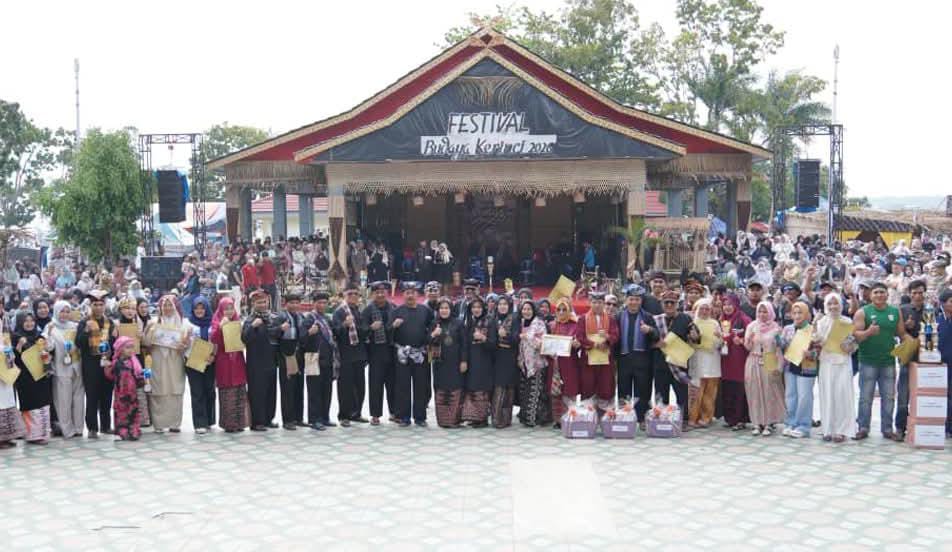 Festival Budaya Kerinci 2026 Berakhir Meriah