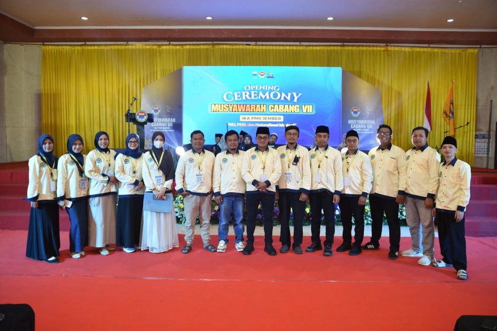 Kepengurusan PC IKAPMII Jember periode 2026- 2031.foto istimewa