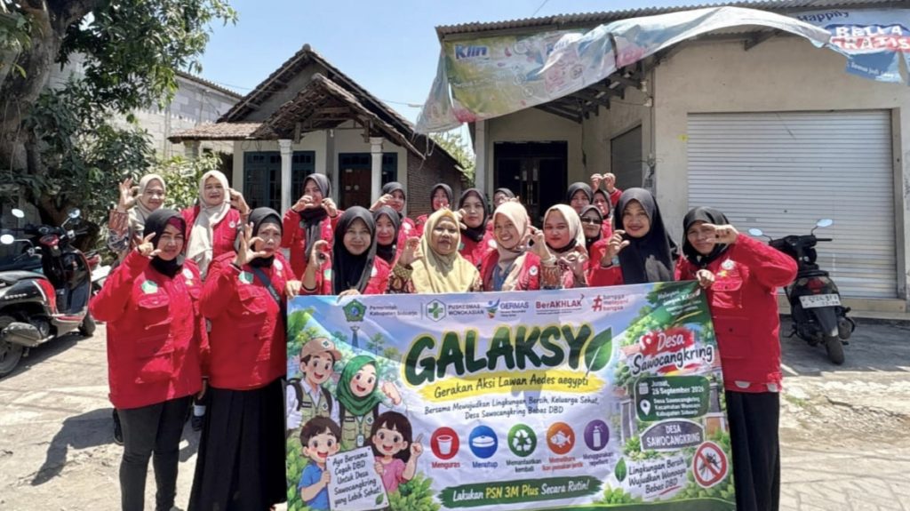 Cegah DBD, GALAKSY Puskesmas Wonokasian Petakan Risiko hingga Tingkat Wilayah GALAKSY Puskesmas Wonokasian memperkuat pengendalian risiko DBD melalui pemeriksaan lingkungan. (FT/Dok/Wawan)