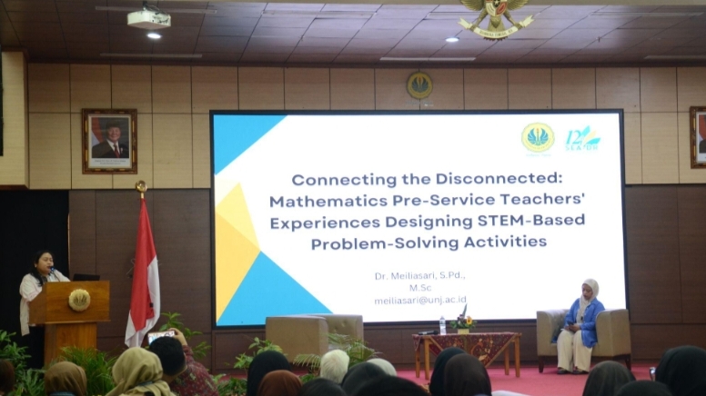 Para akademisi, peneliti, dan peserta dari berbagai negara menghadiri The 12th Southeast Asia Design Research (SEA-DR) International Conference 2026 yang diselenggarakan FMIPA Universitas Negeri Jakarta pada 28–29 September 2026.
