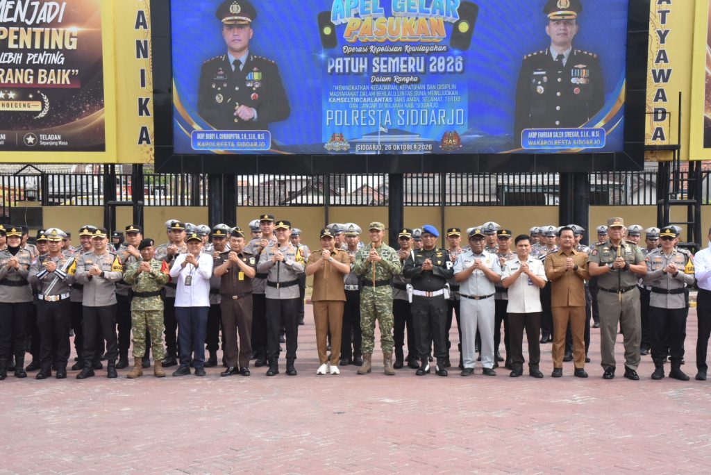 Operasi Patuh Semeru 2026, Polresta Sidoarjo Ajak Warga Tertib