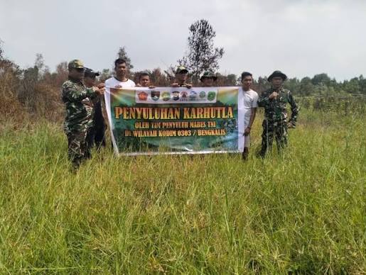 TNI Gandeng Warga dan Korporasi Cegah Karhutla