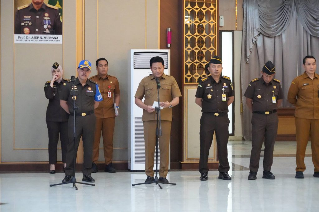 Cegah Penyimpangan Sejak Dini, 30 Aparatur Sidoarjo Digembleng Kejaksaan RI Suasana pembukaan pelatihan peningkatan kompetensi APIP Pemkab Sidoarjo di Jakarta, Selasa (27/10/2026). (FT/Dok.Diskominfo)