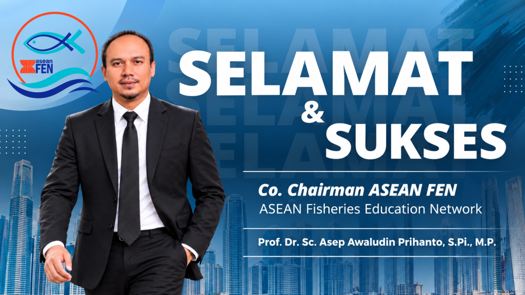 Dekan FPIK UB Dipercaya Jadi Co-Chairman IFS 2026, Perkuat Peran Akademisi Indonesia di Forum Perikanan ASEAN Dekan Fakultas Perikanan dan Ilmu Kelautan Universitas Brawijaya (FPIK UB), Prof. Dr. Sc. Asep Awaludin Prihanto, S.Pi., M.P., dipercaya menjadi Co-Chairman dalam The 14th International Fisheries Symposium (IFS) 2026 yang diselenggarakan ASEAN Fisheries Education Network (ASEAN-FEN) di Iloilo City, Filipina.